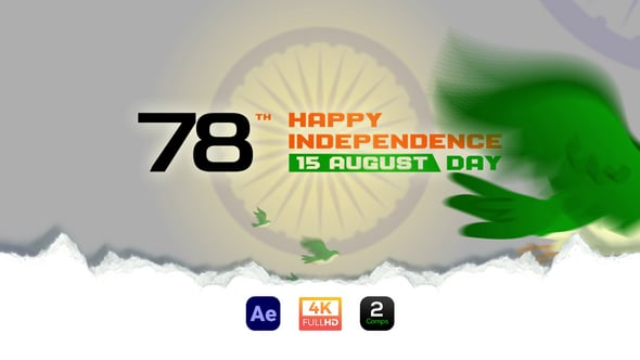 India Independence Day Opener – 15 August AE Intro（417309）-技能树